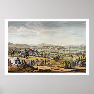 The Capture of Ulm, 17 oktober 1805, gegraveerd do Poster