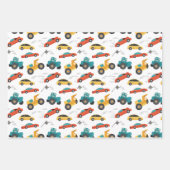 The Car series - Kids wrapping paper (Voorkant 2)