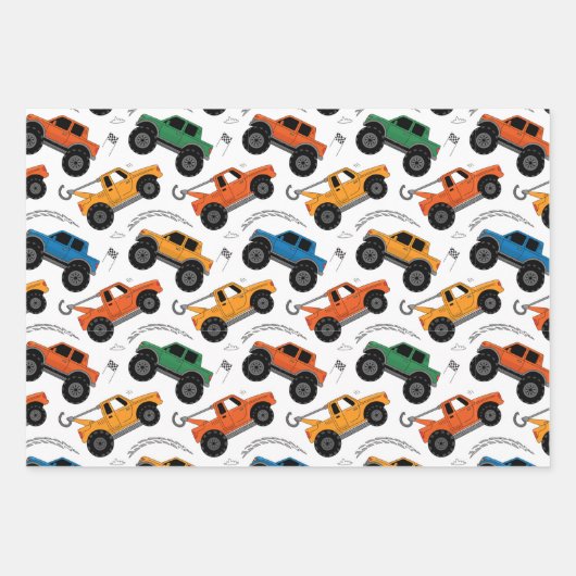 The Car series - Kids wrapping paper (Voorkant)