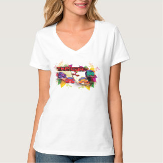 The Car Women V-Shirt T-shirt