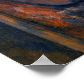 The Card Players by Paul Cezanne Poster (Hoek)