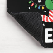 The Cardio Elf Funny Fitness Christmas Gym Workout Muismat (Hoek)