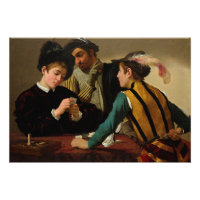 The Cardsharps, 1595, van Caravaggio