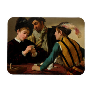 The Cardsharps, 1595, van Caravaggio Magneet