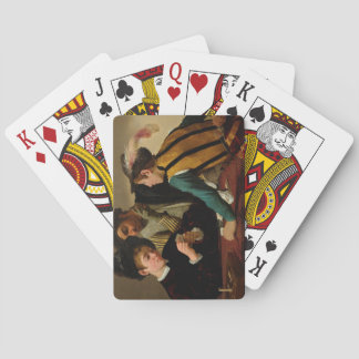 The Cardsharps, 1595, van Caravaggio Pokerkaarten