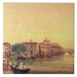 The Careenage, Bridgetown, Barbados, c.1848 Tegeltje