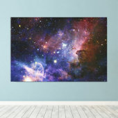 The Carina Nebula Eta Carina Nebula NGC 3372 Canvas Afdruk (Insitu (Houten vloer))