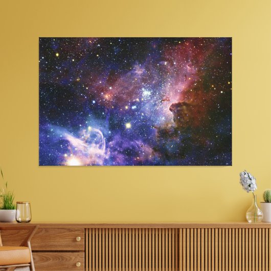 The Carina Nebula Eta Carina Nebula NGC 3372 Canvas Afdruk (Insitu (Woonkamer))