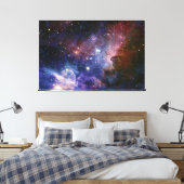 The Carina Nebula Eta Carina Nebula NGC 3372 Canvas Afdruk (Insitu (Slaapkamer))