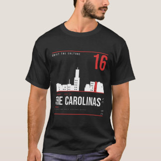The Carolinas NC SC Skyline ShiftTape Vol 16 T-shirt