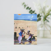 The Carpenter and the Walrus - Alice in Wonderland Briefkaart (Staand voorkant)