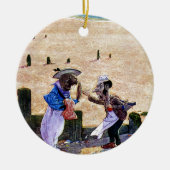 The Carpenter and the Walrus - Alice in Wonderland Keramisch Ornament (Voorkant)