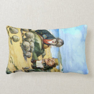 The Carpenter and Walrus in Wonderland Kussen