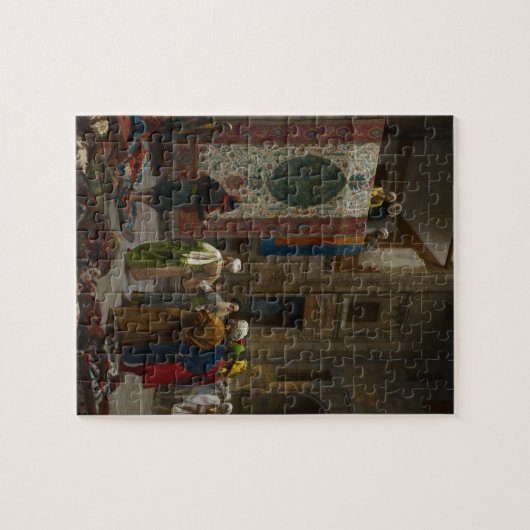 The Carpet Merchant, c.1887 (olie op canvas) Legpuzzel (Horizontaal)