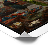 The Carpet Merchant, c.1887 (olie op canvas) Poster (Hoek)