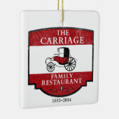 The Carriage House Restaurant La Mirada Keramisch Ornament (Rechts)