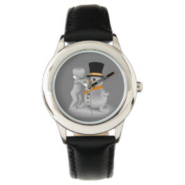 The Carrot Nose Snowman Kind's Watch Horloge