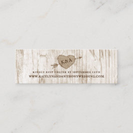 The Carved Heart Tree Wedding Collectie Website Mini Visitekaartje