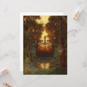 The Castle Gate (door Ferdinand Knab) Kaart (Voorkant / Achterkant in situ)