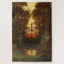 The Castle Gate (door Ferdinand Knab)