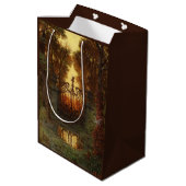 The Castle Gate (door Ferdinand Knab) Medium Cadeauzakje (Achterkant Gekanteld)