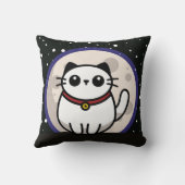 The Cat and The Moon 2025 Kussen (Achterkant)