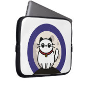 The Cat and The Moon 2025 Laptop Sleeve (Voorkant Rechts)