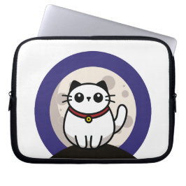 The Cat and The Moon 2025 Laptop Sleeve