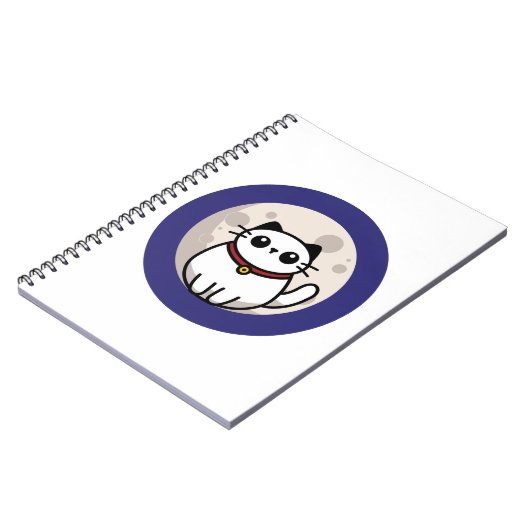 The Cat and The Moon 2025 Notitieboek (Linkerzijde)