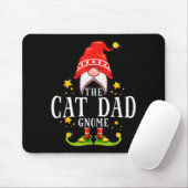The Cat Dad Gnome Christmas Matching For Men Women Muismat (Met muis)