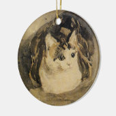 The Cat (door Gwen John) Keramisch Ornament (Links)