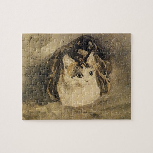The Cat (door Gwen John) Legpuzzel (Horizontaal)