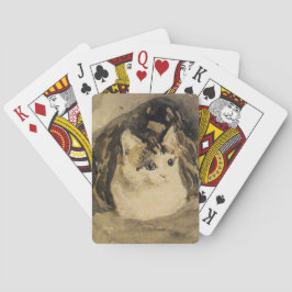 The Cat (door Gwen John) Pokerkaarten