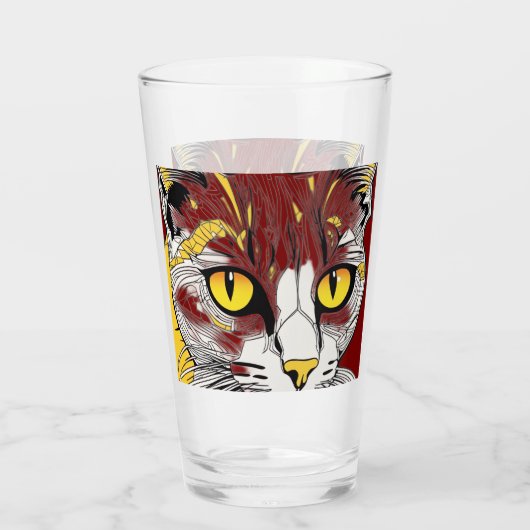 The Cat Eyes Glas (Achterkant)