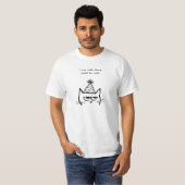 The Cat Hates Birthdays - Funny Cat Tshirt for Men (Voorkant volledig)