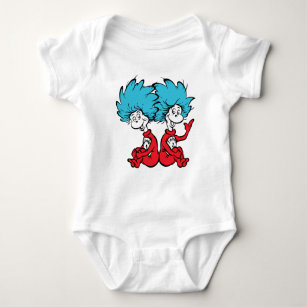The Cat in the Pet Thing 1 & Thing 2 Romper