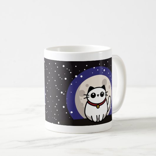 The Cat on the Moon Mug Mok (Voorkant rechts)