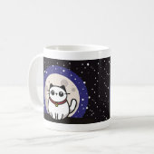The Cat on the Moon Mug Mok (Voorkant links)