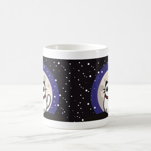 The Cat on the Moon Mug Mok (Center)