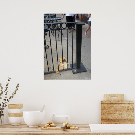 The Cat Prisoner Poster (Keuken)