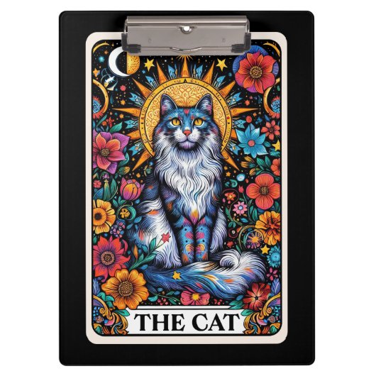 The Cat Tarot – Mystical Feline Klembord (Voorkant)
