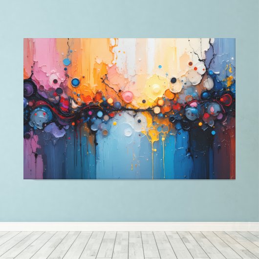 The Catalyst’s Horizon Canvas Afdruk (Insitu (Houten vloer))