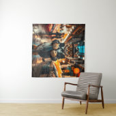 The Catfather's Catch Wandkleed (In Situ (horizontaal))