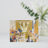 The Cathedrals of Wall Street, 1939 Briefkaart (Staand voorkant)