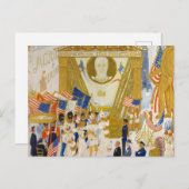 The Cathedrals of Wall Street, 1939 Briefkaart (Voorkant / Achterkant)