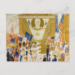 The Cathedrals of Wall Street, 1939 Briefkaart