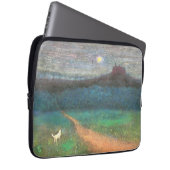 The Cat's Midnight Journey Laptop Sleeve (Voorkant Rechts)