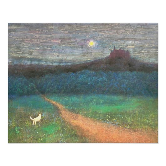 The Cat's Midnight Journey Perfect Poster (Voorkant)