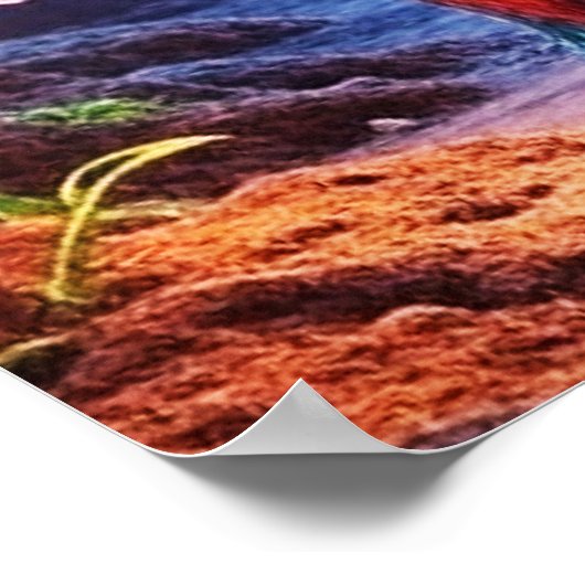 The Cave Dweller AI Alien  Poster (Hoek)