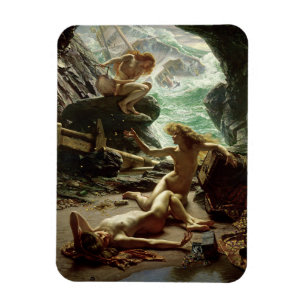 The Cave of the Storm Nymphs, 1903 (oil on canvas) Magneet